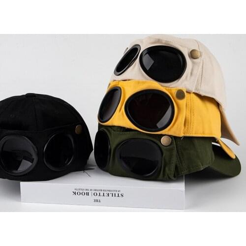 Hat Summer Glasses Baseball Cap Female Unisex Sunglasses Cap Male Baseballcap