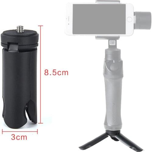 Osmo Pocket accessories Mini Tripod for Gimbal SmartphoneTripod Stand monopod for zhiyun smooth 4 dji osmo mobile 2 phone gimbal