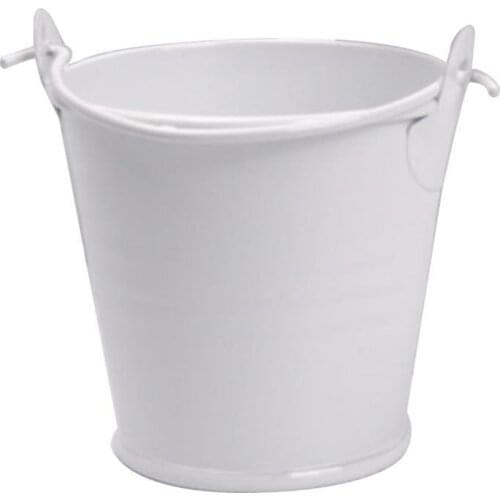 Small Plastic Bucket Tinplate Mini Keg Barrel Outdoor Garden Household Watering Flower Kitchen Bucket Bathroom Water G3D0