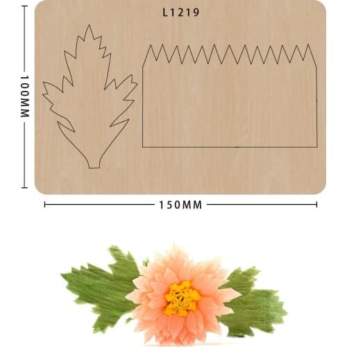 Marguerite Paper Flower Daisy Wood Moulds Die Cut Scrapbook DIY Handmade Crafts Making Decor Supplies Dies Template
