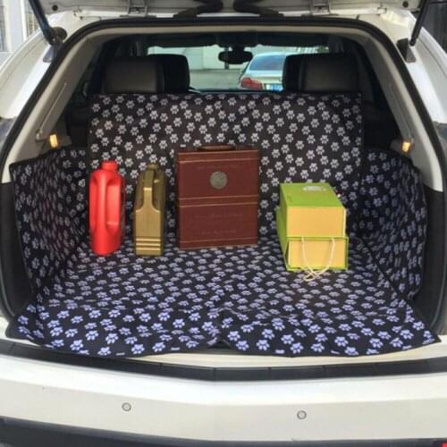 Multi-function New Large Car Boot Liner waterproof fabric Pet Dog Floor Cover Protector Trunk Mat car Interior Accessories