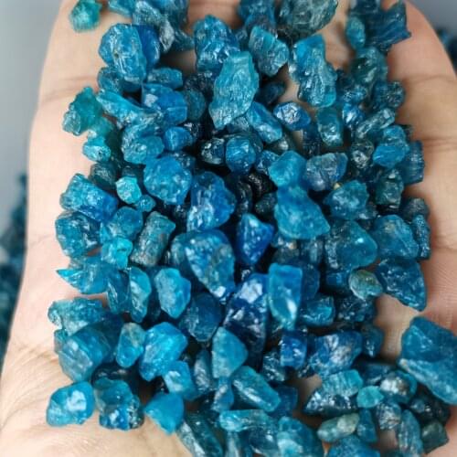 Natural crystal Blue apatite and mineral reiki treated gemstone primary gemstone specimens used in jewelry making