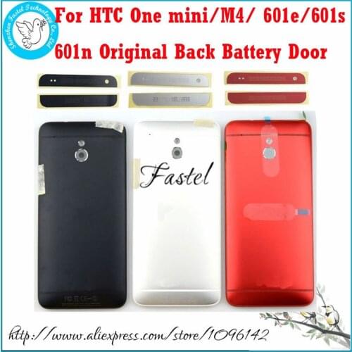 For HTC One mini/M4/ 601e/601s/601n Original New Mobile Phone back housing cover case/battery door cover + Top and Bottom Cover