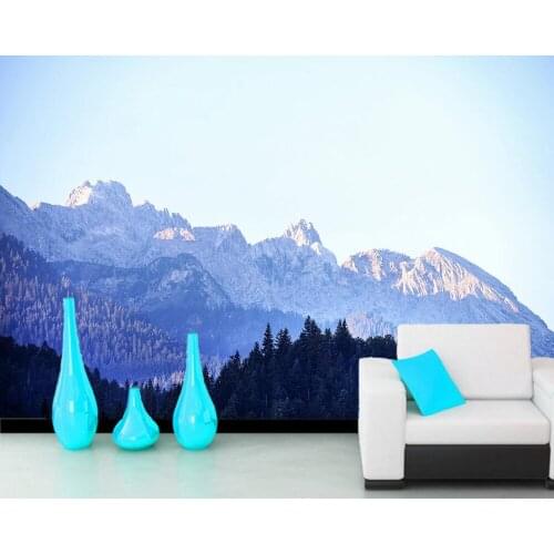 Papel de parede Forest hills natural landscape 3d wallpaper,living room tv wall bedroom wall papers home decor restaurant mural