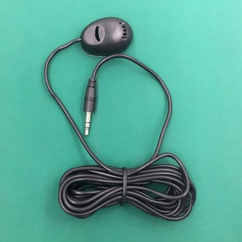 Hot Sale PVC 3M Wired 3.5 mm Stereo Jack Mini Car Microphone External Mic For PC Car DVD GPS Player Radio Audio Microphone