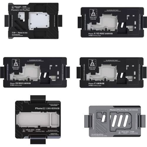 Qianli Mega-idea for iPhone X-XS-11 Pro Max Logicboard Fixture iSocket Jig Logic Board Fast Test Fixture Holder Mainboard Repair