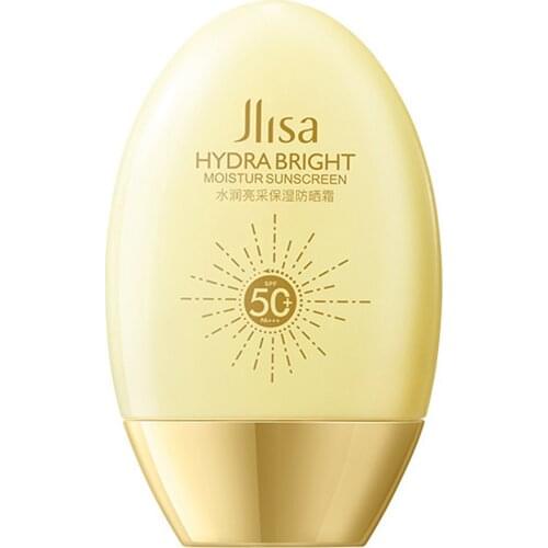 Spf 50+ Sunscreen Cream Moisturizing Non-greasy Sun Protection Sunblock Cream Anti-Aging Oil-control Waterproof Facial Sunscreen
