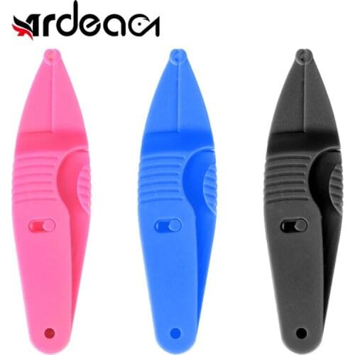 ARDEA ABS Earthworm Clip 17g Portable Plastic Serrated Jaw Earthworm Clamp Sea Fishing Outdoor Fishing Lure