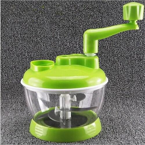1PC Multifunction Vegetable Chopper Cutter Processor Household Meat Grinder Garlic Cutter Quick Shredder Cutter OK 0524
