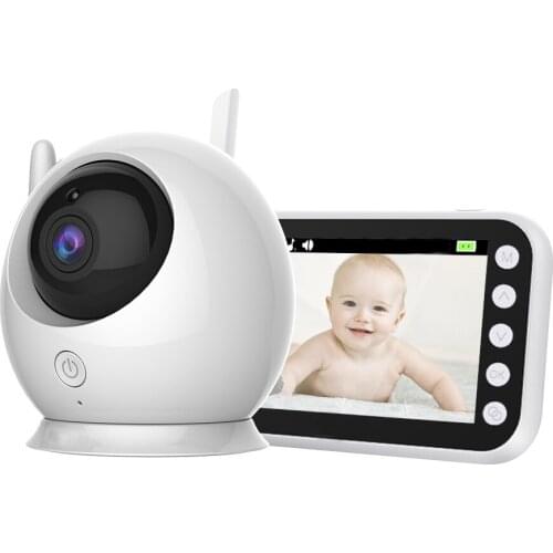 Wireless 4.3 Inch 720P Color Baby Monitor with Camera Surveillance Indoor Nanny Security Electronic Babyphone Cry Babies Feeding
