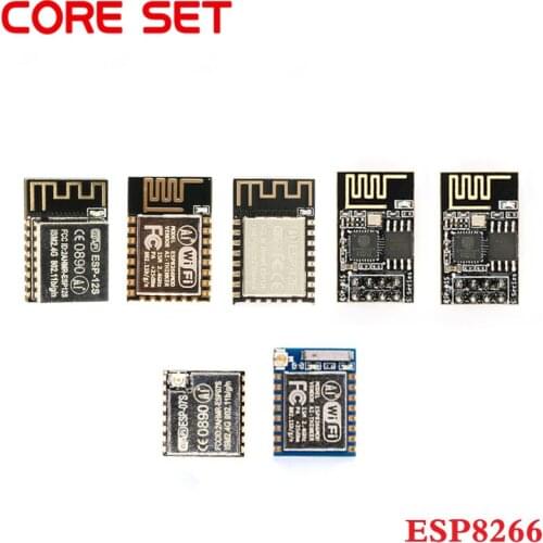 ESP-01 ESP-01S ESP8266 Serial Port WIFI Wireless Module ESP-07 ESP-07S ESP-12S ESP-12E ESP-12F QFN-32 Chip Wireless Transceiver