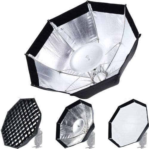 Godox AD-S7 Multifunctional Soft Box Octagonal Honeycomb Grid Umbrella Softbox for WITSTRO Flash Speedlite AD200 AD180 AD360II