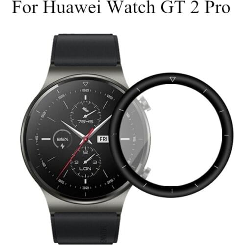 3D Curved Protective Film For Huawei Watch GT 2 Pro Smartwatch Full Screen Protector For Huawei GT2 Pro Case Not Tempered Glass