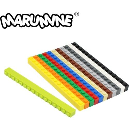Marumine 2465 Brick 1 x 16 Dots Accessories Assembling Model Christmas Gifts 2021 Undefined Building Blocks Childrens Toys