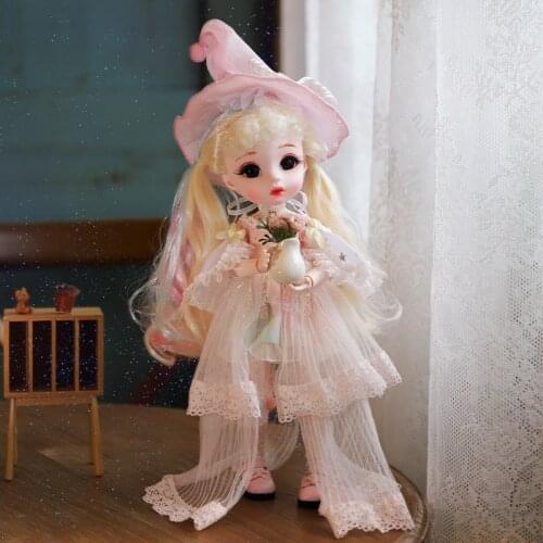 DBS DREAM FAIRY Doll 1/6 BJD Lucky Angel mechanical joint Body including makeup eyes clothes shoes girls SD toy anime