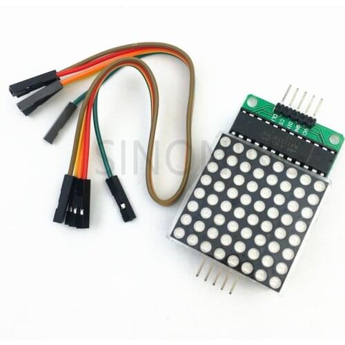 Display module MAX7219 dot matrix module control module MCU module