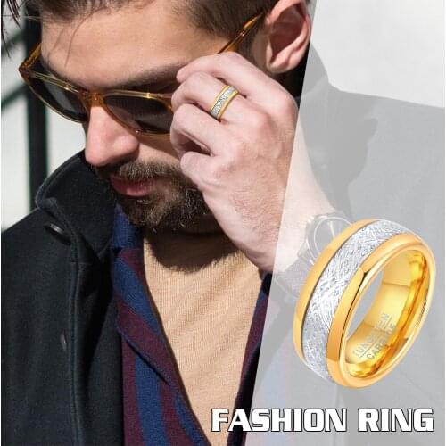 Ring for Men , Wedding Band, Tungsten Carbide Mens Rings