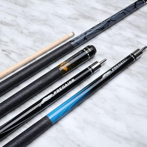 2021 NEW PREOAIDR Professional model Billiard Cue 11.5MM13MM Piano Paint Pool Cues Sticks Black 8 China