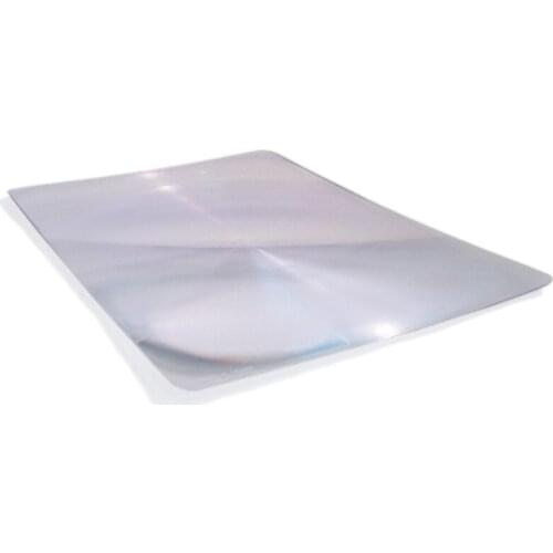 Optical lenses , mobile screen magnifier 100x70mm rectangular fresnel lens, magnifying loupes 4X power magnifier