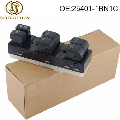 Electric Power Master Window Switch For Nissan Infiniti FX35 CLS51 25401-1BN1C