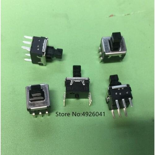 4PCS 8.5*10*12 self-locking switch ESB33153 push switch 6 feet square head button switch