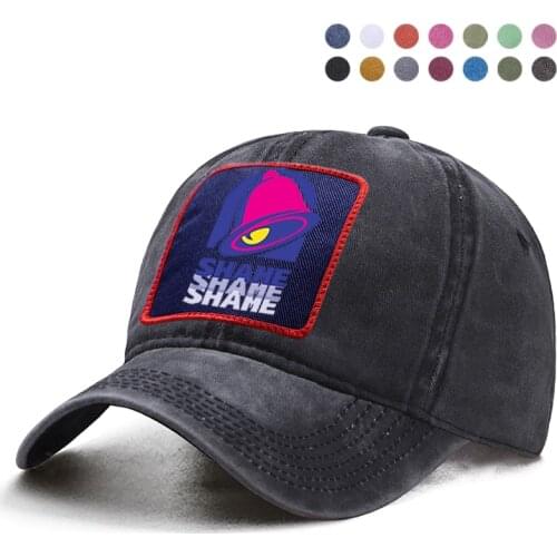 Shame Shazam Baseball Cap Dad Trucker Snapback Hat Woman Berets Ponytail Caps Boinas Casquette Gorras Hats Brand Boinas 2020