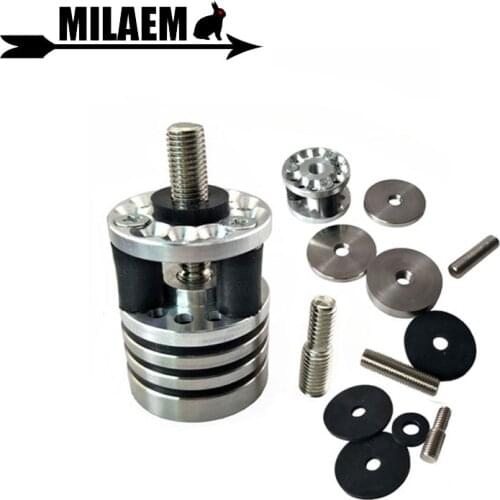 Archery Balance Weight Compound Bow Stabilizer Balance Rod Weight Adjustable Stainless Steel Damper Hunting Shooting Accessories