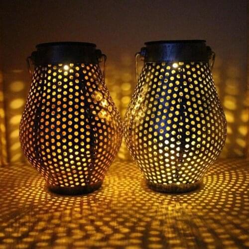 Waterproof Solar Garden Lights Hanging Garden Decoration Lamp Yard Patio Pathway Ground light Solar Led Lawn Light warm white