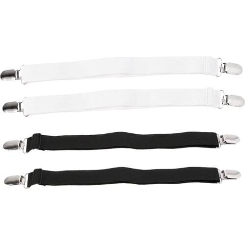 2Pcs Sheet Grippers Straps Fasteners Hold Grips Elastic Clips Gripper Bedspread for Home Use Tool