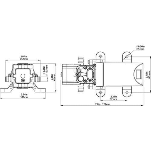 2Pcs Universal Shift Throttle Cable for Yamaha Outboard Boat Control Lever - 14Ft, Marine Control Cables, Boating Equipment