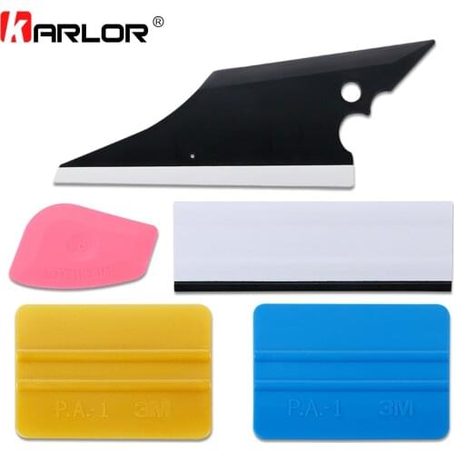 5Pcs Car Squeegees Vinyl Film Wrap Tools Kits Window Tints Tools Scraper Vehicle Windshield Wiper Tool Set Auto Car Accessories