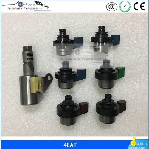 7PCS Automatic Transmission Shift Solenoid 31705AA440 31705AA441 31705AA4419L 4EAT for Subaru Forester for Outback 2001-2010