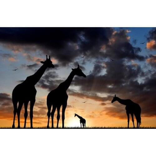 3D Diamond embroidery animal diamond cross stitch Resin Full Drill Diamond. unfinished decorative Diy Diamond painting giraffe