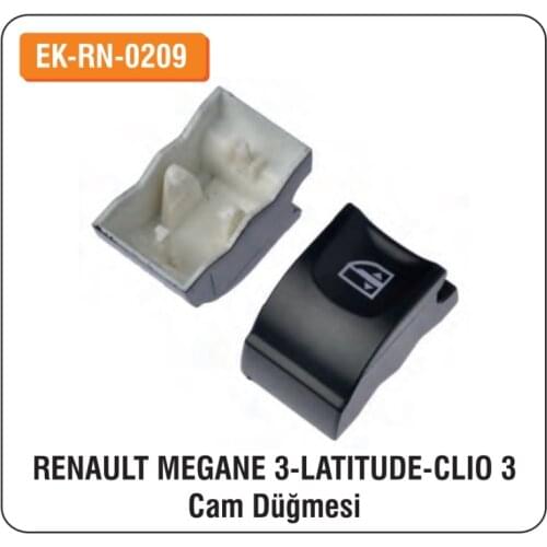 ALTECH Renault Megane 3 For Glass Button EK-RN-0209