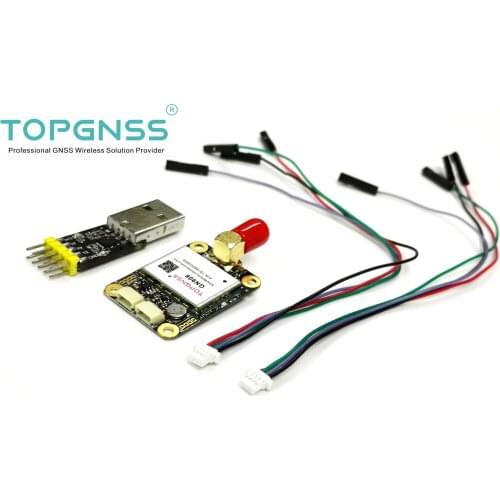 2PCS RTK GPS GNSS antenna 5V UART TTL GPS GLONASS BEIDOU high-precision centimeter level dual-frequency for ZED-F9P module