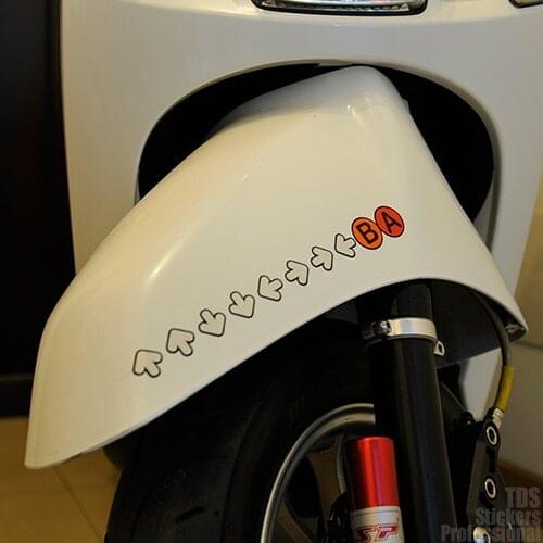 Car Styling Vinyl Sticker game PS Trick Mode Kill Mode Game Console Buttons Motocross Auto Window Decal