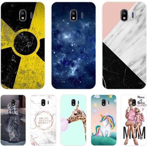 Housing Case For Samsung Galaxy J4 2018 Silicone Bumper For Samsung Galaxy J4 J400 Back Funda Bag For Galaxy J4 J400F Cover 5.5"