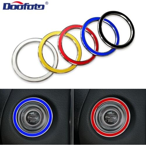 Car Engine Start Auto Ignition Switch Cover Ring Case For Mercedes Benz C180L C2601 GLS E3001 E320L 2019 Maybach Car Styling