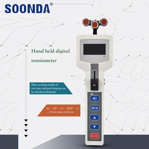 EZSH Digital Hand-held Tension Meter Force Gauge Tensiometers Used in Wire Cable Textile Chemical Fiber Metal Wire Carbon Fiber