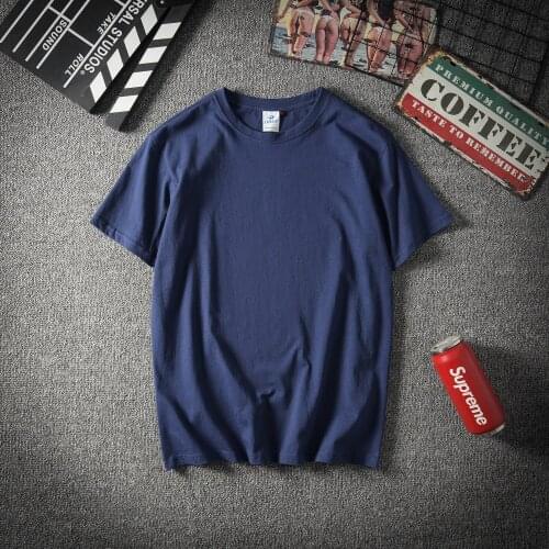 2021 Fashion Men Hip Hop Streetwear T-shirt Summer Cotton T Shirt Short Sleeve Mens T Shirts O Neck Solid Tee Shirt Homme