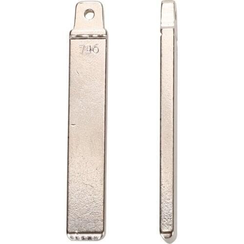 Kutery 100pcs #319 Folding Flip Remote Control Key Blank Switchblade 746 Blade FOB For Kia Hyundai Elantra GT 2016 2017 2018
