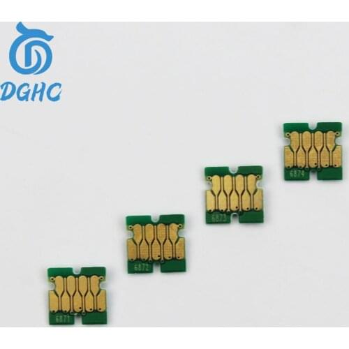 4pcs/lot T6871-T6874 Cartridge One Time Chip for Epson SureColor S30600 S50600 printer ink tank