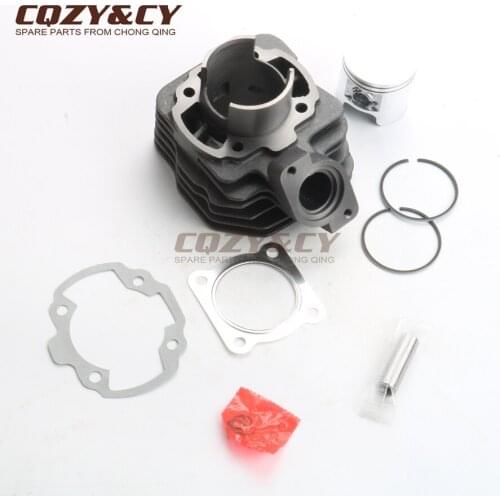 70cc Cylinder Kit & gasket & The piston suite for Herkules Zenith50 Squab50 Splinter50 Reggae50 Limbo 50 47mm 2T