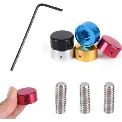 Colorful Effects Pedal Footswitch Hat Colorful Guitar aluminium alloy Bumpers Protector 1 pc