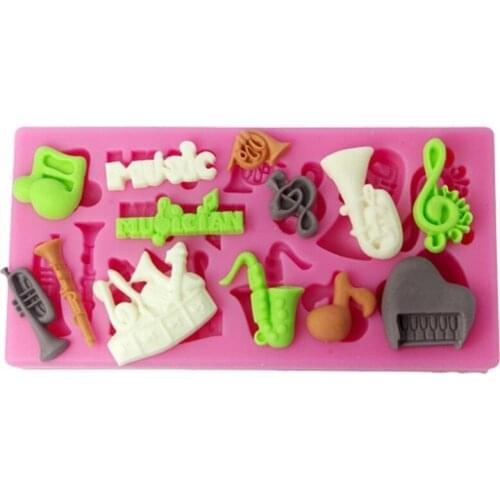 Kitchen Accessories Various Instruments Cooking Tools Wedding Decoration Silicone Mold For Baking Fondant Pastry Sugar Craft