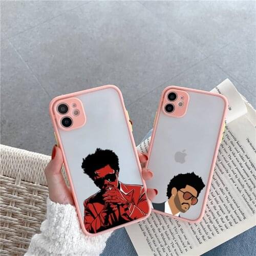Rapper The Weeknd XO Phone Cases matte transparent For iphone 7 8 11 12 plus mini x xs xr pro max cover