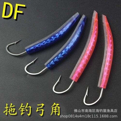 DF trolls bow Angle 7 cm8cm9cm10cm water rat slippers mino plane trolls smoke son mackerel fishing gear