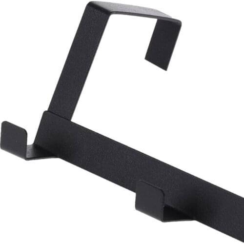 NEW Home Use Over-The-Door Hook Rack Metal Hanger Storage Holder Hanging Coat Hat Towel Bag Adhesive Hook