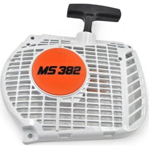 Genuine Fit Recoil Starter Rewind Pull Starter For STIHL Chainsaw MS382 MS 382 MS381 MS 381 Easy Starter Chain saw Engine Parts