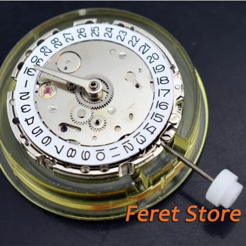 Parnis Mens Watch Kit GMT Date Asia Four pointer MingZhu DG3804 Automatic Mechanical Movement